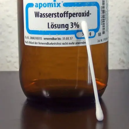 Lippenherpes heilt schneller ab mit Wasserstoffperoxid