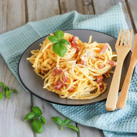 Carbonara-Sauce fettarm