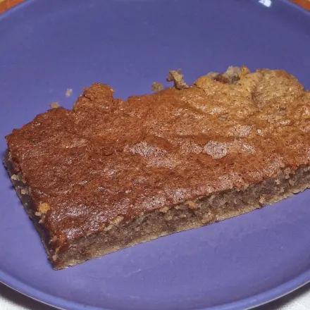 Schokoladenkuchen auf dem Blech