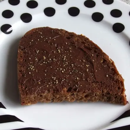 Nutellabrot mit Pfeffer