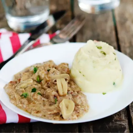 Boeuf Stroganoff für Anfänger