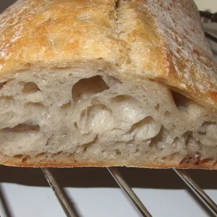 Ciabattabrot, besonders gut zu Gegrilltem
