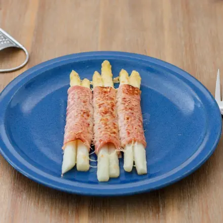 Spargel gratiniert