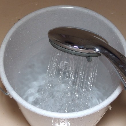 Wasser verwenden vorm Duschen mit Durchlauferhitzer