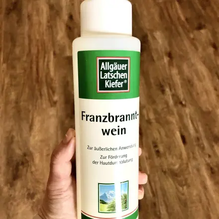 Verstopfte Nase? Franzbranntwein!