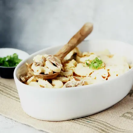 Gyros überbacken
