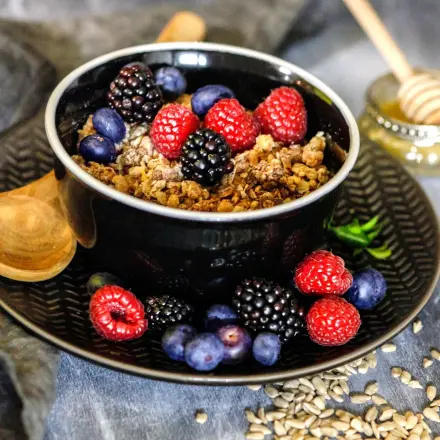 Knuspriges Müsli, selbstgemacht