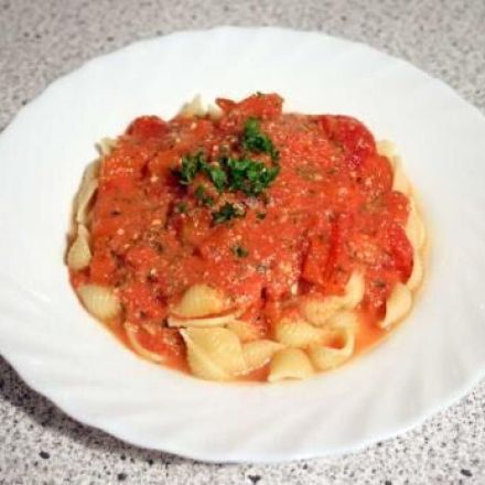 Schnelles Mittagessen - Nudeln