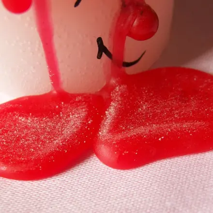 Wachsflecken entfernen II