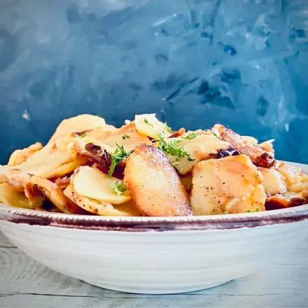 Bratkartoffel Süß-Sauer