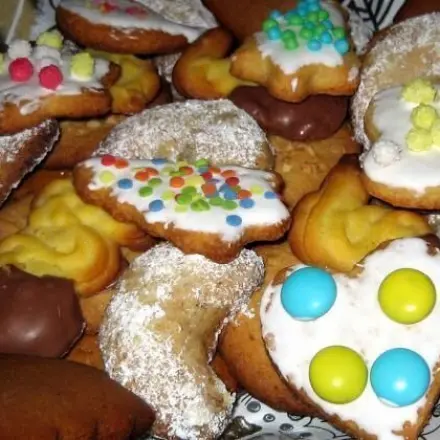 Vanillekipferl ohne Ei und ohne Nüsse