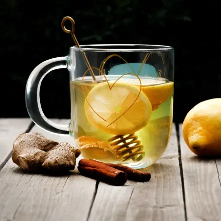 Ingwer-Glühtee