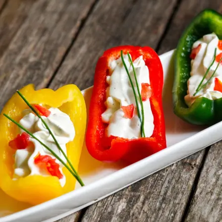 Fingerfood: Gefüllte Paprika