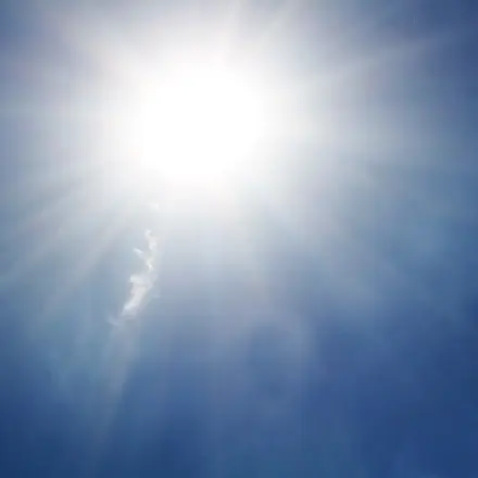 Flecken durch Sonneneinstrahlung entfernen