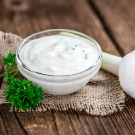 Knoblauch-Remoulade zum Croque