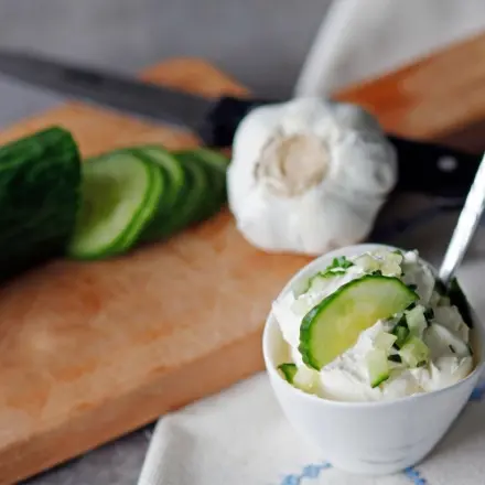 Selbstgemachter Tzatziki zum Verlieben