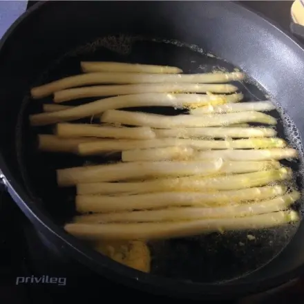 Spargel super einfach garen in der Pfanne