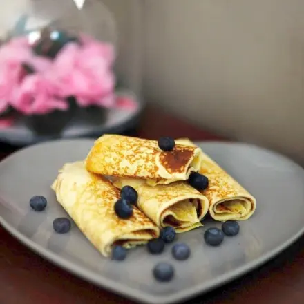 Vegane Crepes (ohne Ei, ohne Kuhmilch)