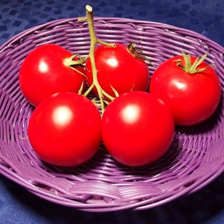 Tomatenmaske gegen Mitesser und kleine Pickel