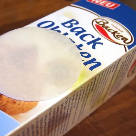 Backoblaten gegen Sodbrennen