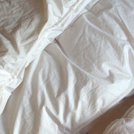 Füllung der Bettdecke reguliert Schweiß