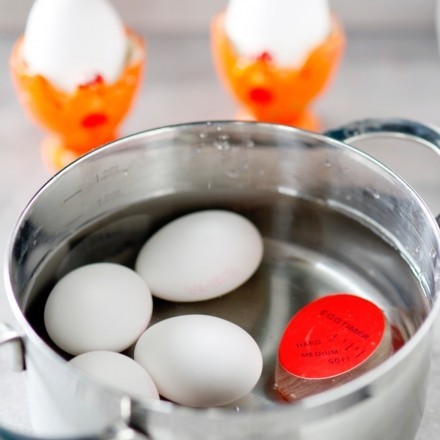 Eier kochen mit dem Eitimer - die unfehlbare Methode