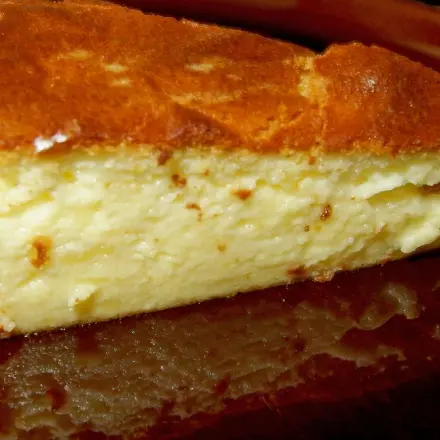 Einfacher Käsekuchen ohne Boden