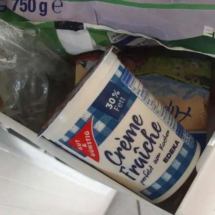 Sahne zum Kochen immer zur Hand