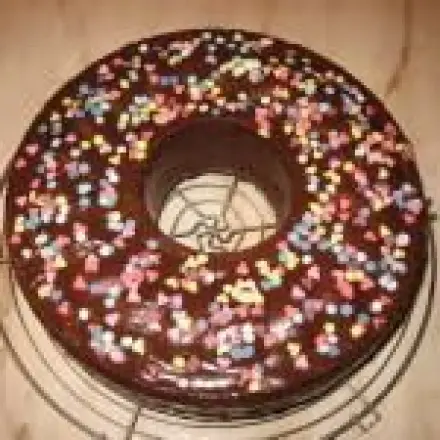 Bananenkuchen mit Schokostreusel