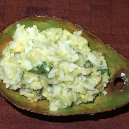 Reis mit Avocado