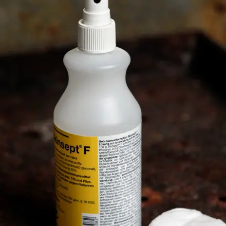 Hautdesinfektionsmittel gegen Fußpilz