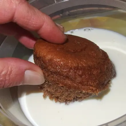 Nicht mehr ganz frische Muffins wieder lecker