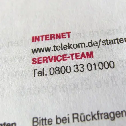 Nichts zahlen für kostenpflichtige Hotlines (z.B. Telekom)
