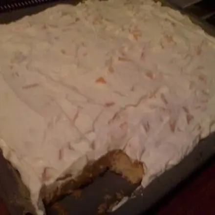 Fantakuchen mit Pfirsichen