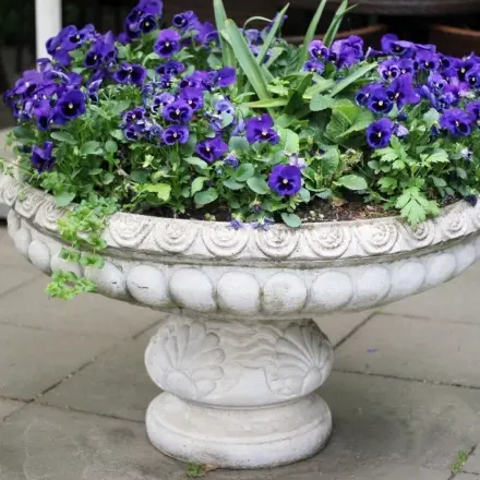 "Füße" für Blumenkübel