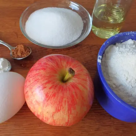 Apfelkuchen aus der Singleküche