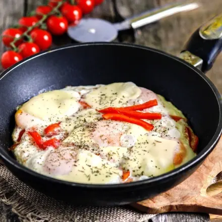 Eierpizza