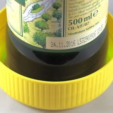 Ölflaschen sauber aufbewahren
