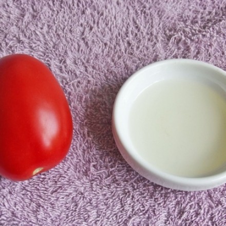 Tomaten-Honig-Maske gegen Pickel und Mitesser