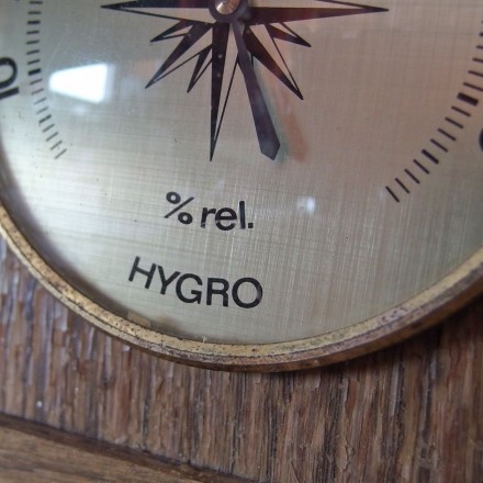 Hygrometer in der Wohnung