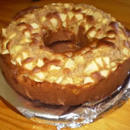 Apfelrührkuchen