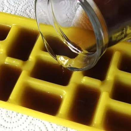 Eiswürfel aus Resten