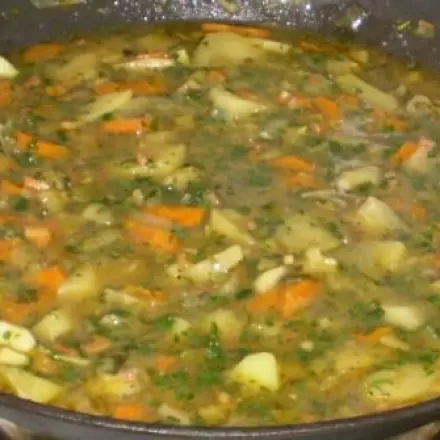 Schnelle Gartensuppe