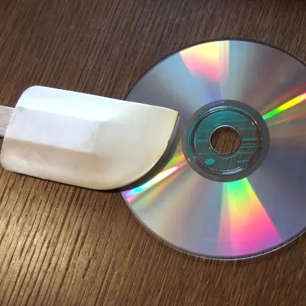 CD als Teigschaber verwenden