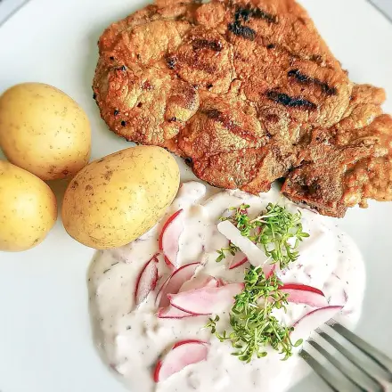 Frühlingsfrischkäse