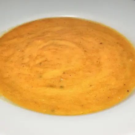 Super leckere Möhrencremesuppe - schmeckt auch Kindern