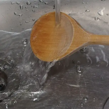 Holzlöffel länger appetitlich sauber