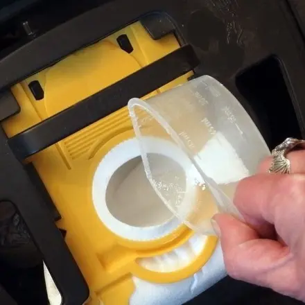 Schlechte Luft beim Saugen?