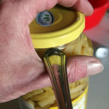 Gläserdeckel leicht öffnen