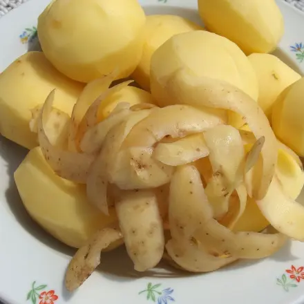Pellkartoffel für Faule